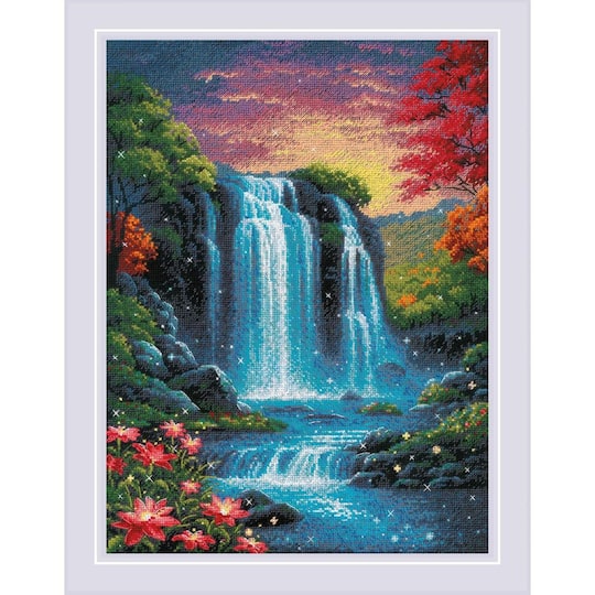 RIOLIS Magical Waterfall Counted Cross Stitch Kit